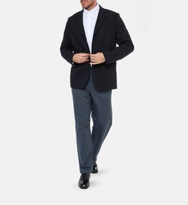 Maison Kitsune Button-down Long-sleeve Jacket, Model View