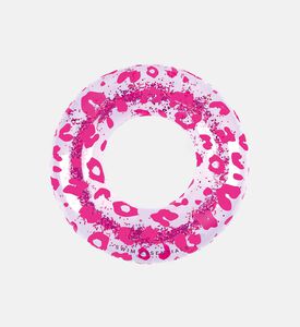 عوامة سباحة بلون متوهّج بنقشة نمر 90 سم