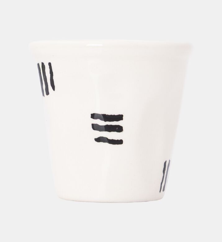 Easy Life Artisan 4-piece Coffee Cup Set, Orange, Packshot View