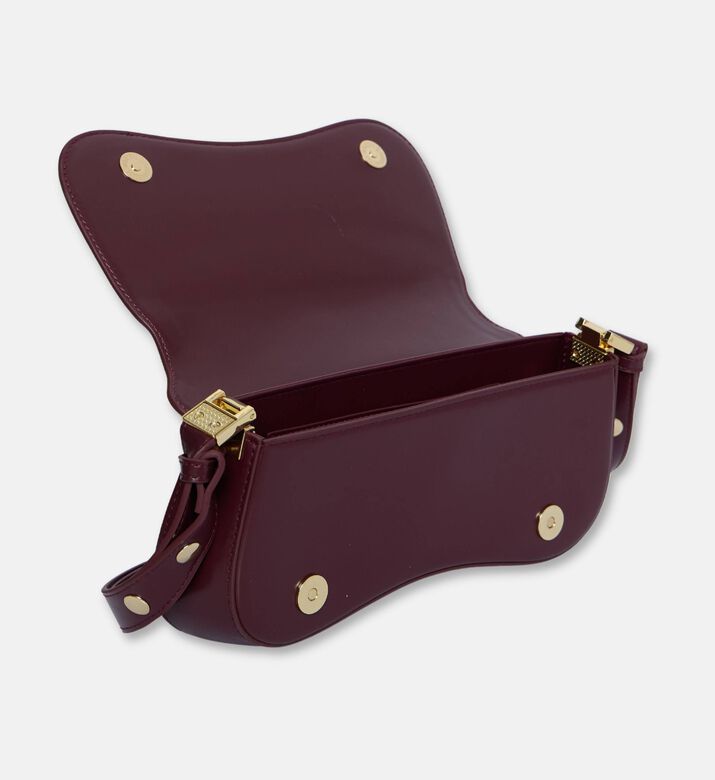 JW PEI Vegan Leather Shoulder Bag, Burgundy, Packshot View