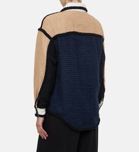 Edward Achour Paris Long-sleeve Button-up Jacket, Model View