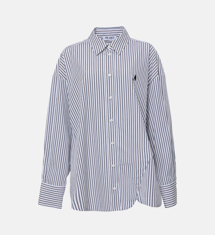 Stripe Pattern Long-sleeve Shirt Stripe Pattern Long-sleeve Shirt
