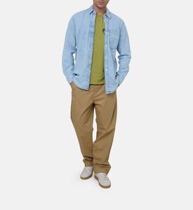 Classic Denim Button-down Shirt