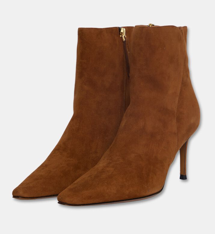 Roberto Festa Saki Suede Ankle Boots, Brown, Eu-38.5, Packshot View