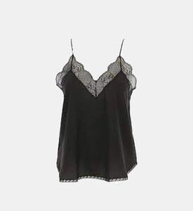 كريستي كاراكو مع خطوط العنق مغرفة