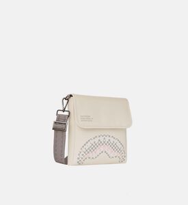 حقيبة ماسنجر بنقشة مربعات