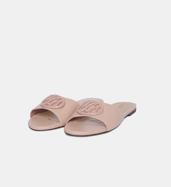 Flat Sole Slide Sandal