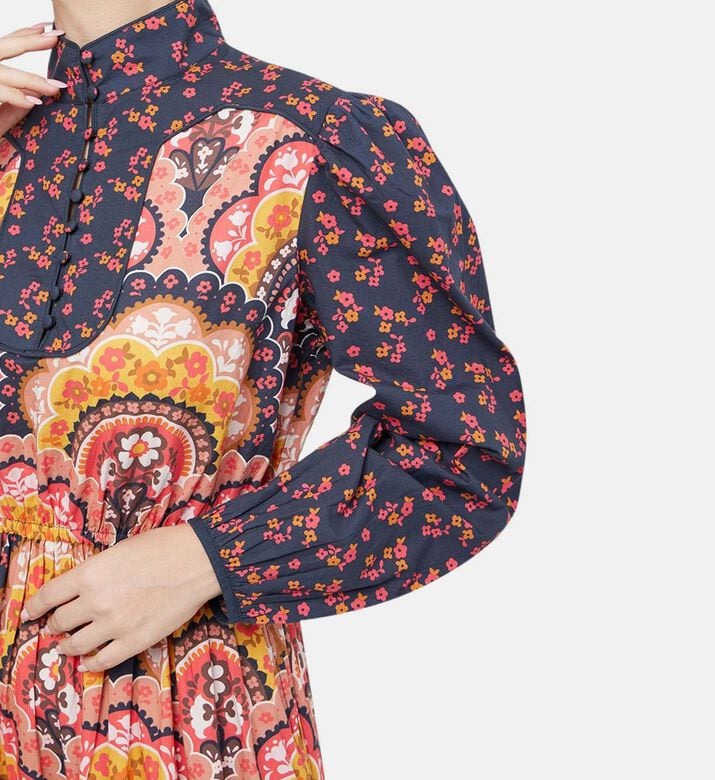 Flower Fall Midi Dress Flower Fall Midi Dress