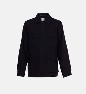 جاكيت ميدانية كتان بتصميم مناسب