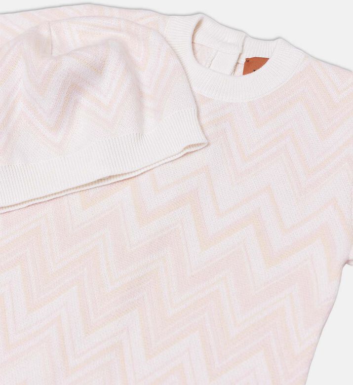 Cotton Chevron Knit 2-piece Set