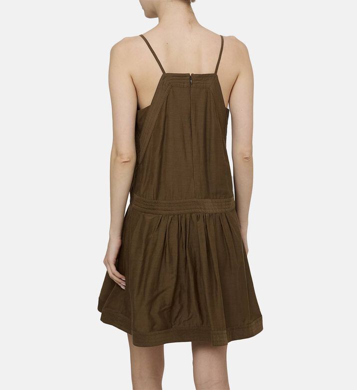 Danielle Cotton-blend Mini Dress