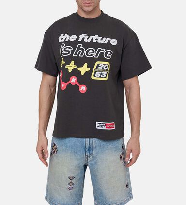 Short-sleeve Graphic-print T-shirt