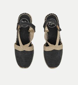 Ter-7v Canvas High-wedge Espadrille