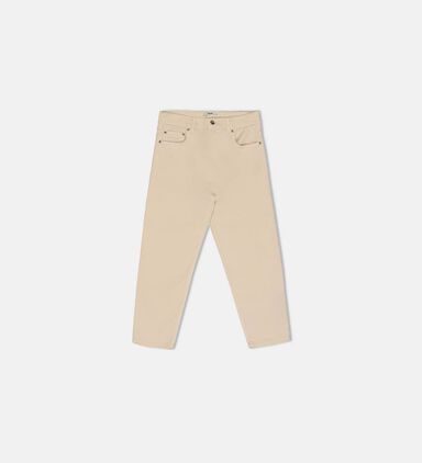 Cotton-blend Denim Pants