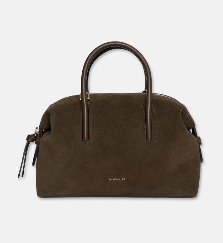 Demellier Bag N121 Smal Stockho Susm F02, Brown, Packshot View