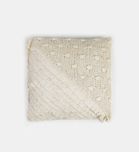 Home Deco and More Nofim Cotton Square Cushion, Packshot View