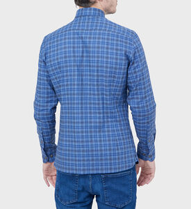 Double Face Checker Button-up Shirt