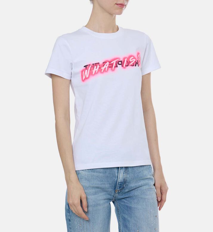 Fluo What Is Cotton T-shirt