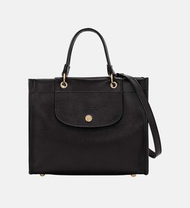 Casual Leather Tote Bag