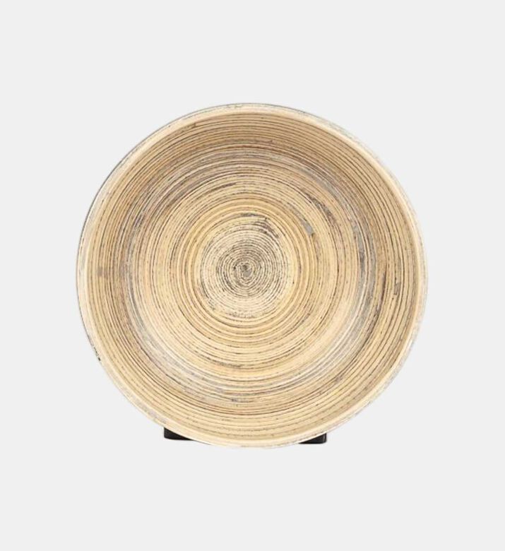 Wooden Bamboo Bowl - 14 X 6 Cm Wooden Bamboo Bowl - 14 X 6 Cm