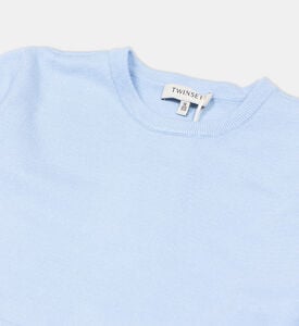 Knit Logo Hem Flared Dress Knit Logo Hem Flared Dress