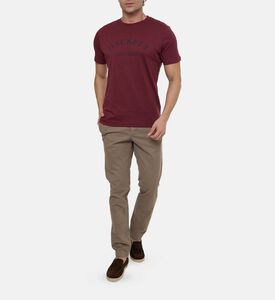 Hackett London Ts Heritage, Burgundy, Xl, Model View