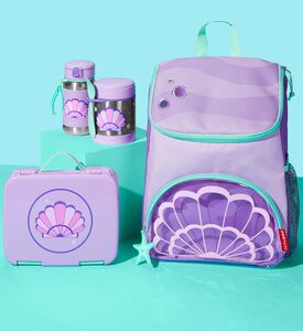 حقيبة ظهر كبيرة بشكل صدفة بحرية