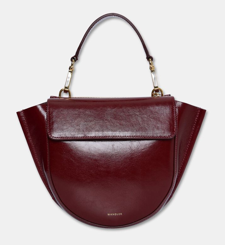 Wandler Bag Hortensia Mini, Burgundy, Packshot View