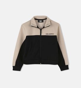 كارديغان ثنائي اللون بطبعة