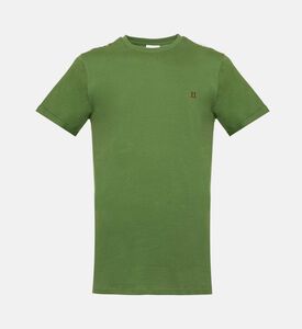 Les Deux Norregaard Short-sleeve Contrast T-shirt, Lime, M, Packshot View