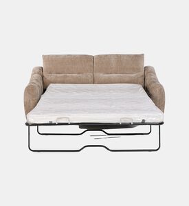 Home Deco and More Carlo Sofa Bed, Brown, Packshot View
