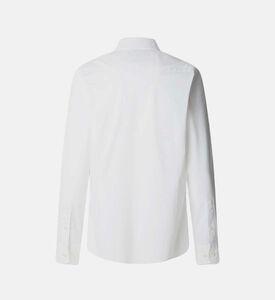 Logo-embroidery Long-sleeve Shirt