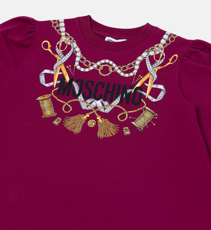 Girl Graphic Printed Dress