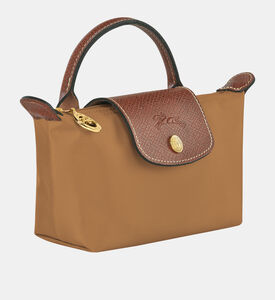 Longchamp Le Pliage Green Handle Pouch, Packshot View