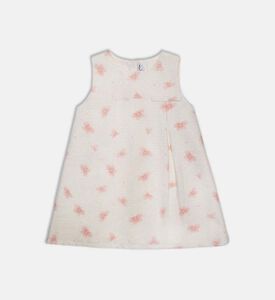 فستان سيلينا مطبوع للبنات