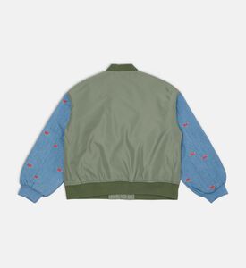 جاكيت طويل الأكمام بسحاب إغلاق