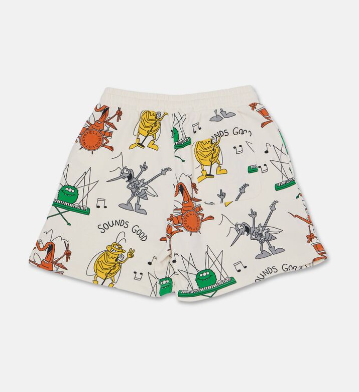 Stella McCartney Jersey Graphic-print Shorts, Packshot View