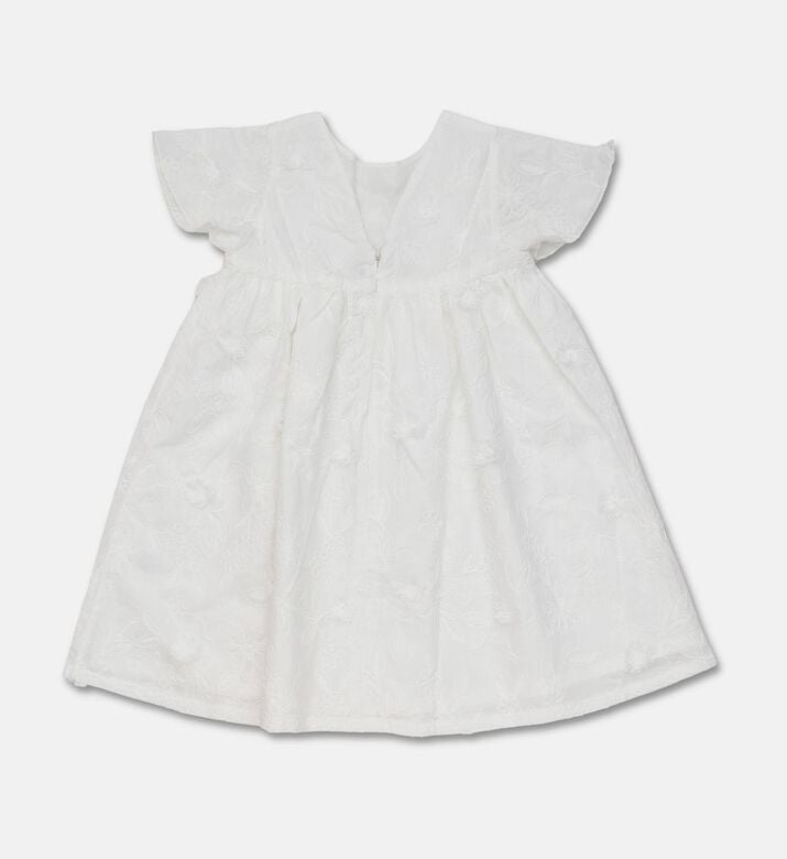 Jules & Juliette Paris Classic-fit Embroidered Short-sleeve Dress, Packshot View