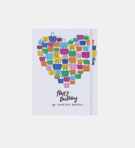 دفتر ملاحظات بطبعة عيد ميلاد سعيد