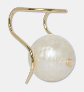 Cult Gaia Pearl Top-handle Clutch Bag, Packshot View