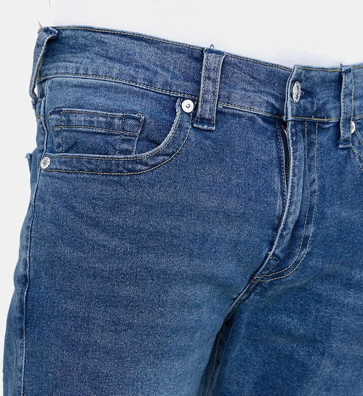 Cotton Regular-fit 5-pockets Denim Pants Cotton Regular-fit 5-pockets Denim Pants