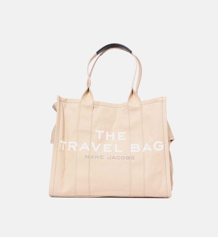 The Travel Embossed Logo Tote Bag