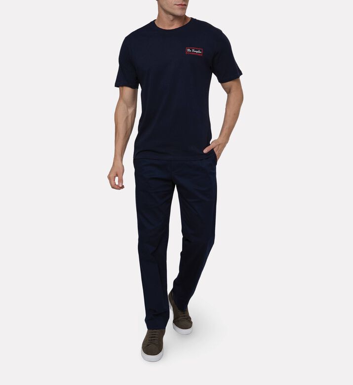 The Kooples Pant Seul, Navy, 54, Model View