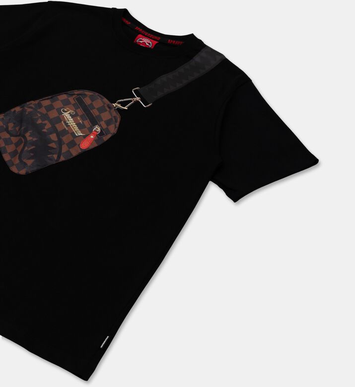 Sprayground Takeover The Throne Backpack Graphic T-shirt, Packshot View