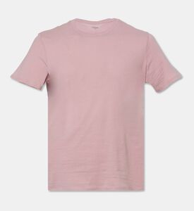 Galeries Lafayette Shishron Organic Cotton T-shirt, Light-pink, M, Packshot View