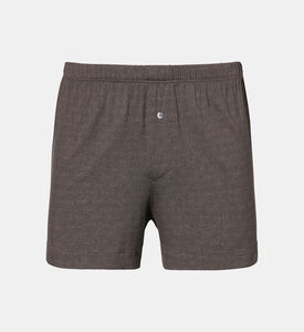 شورت بطبعة بالكامل وزر واحد