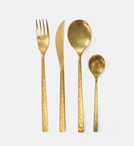 The Fuse Hammered 24-piece Cutlery Set The Fuse Hammered 24-piece Cutlery Set