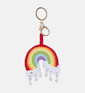 سلسلة مفاتيح قوس قزح كروشيه