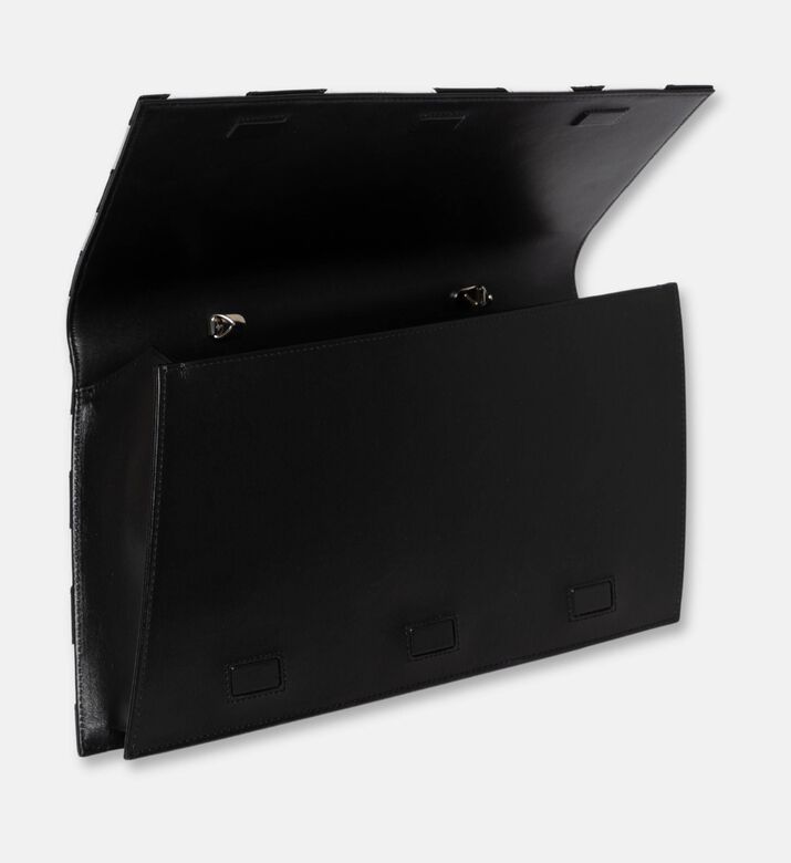 Roula Bahnam Clutch Popova, Black, Packshot View