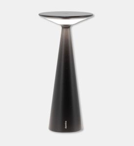 Zafferano Damina Tapered Table Lamp, Black, Packshot View
